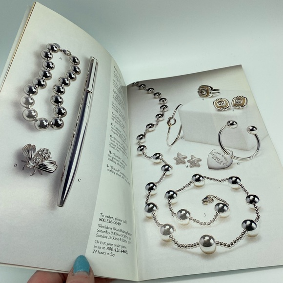 Vintage Tiffany & Co. 1996 Spring Selections Catalog "Hook and Eye Bangle" Cover - Picture 9 of 15